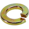 Lock Washer 1/4 Grade 8 Yellow Zinc